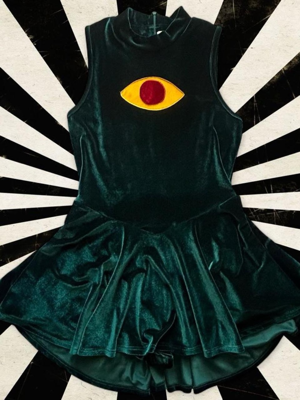 Fashion Brand Company Limited Edition sleeveless variant of the Green Moth Dress